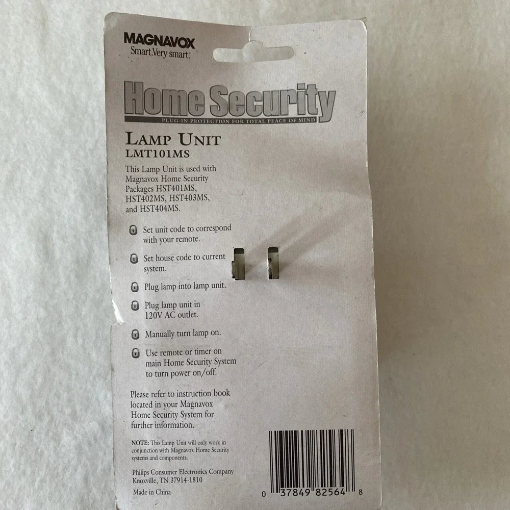 X10 Magnavox Home Security System LMT101MS Lamp Unit Module NEW